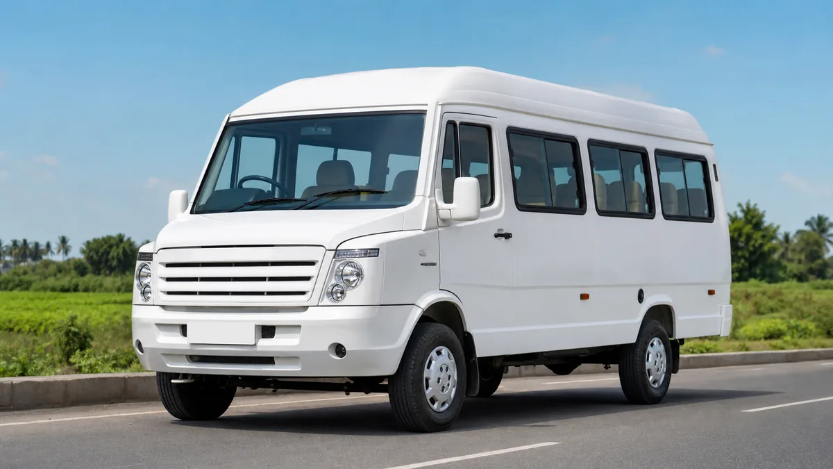 Tempo traveller for group travel enquiries